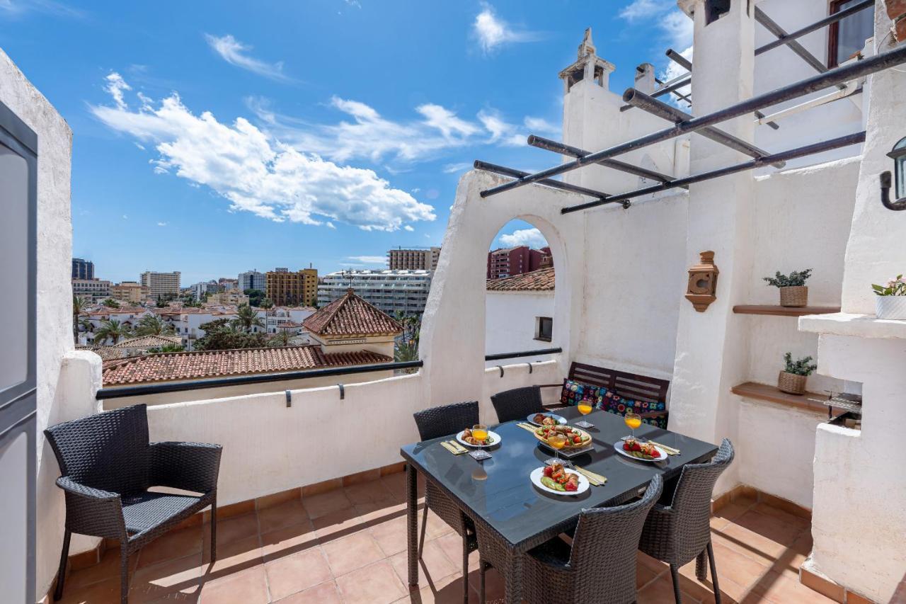 797 Hr - Pueblo Evita- Andalusian Apartment With Terrace. Benalmádena Dış mekan fotoğraf